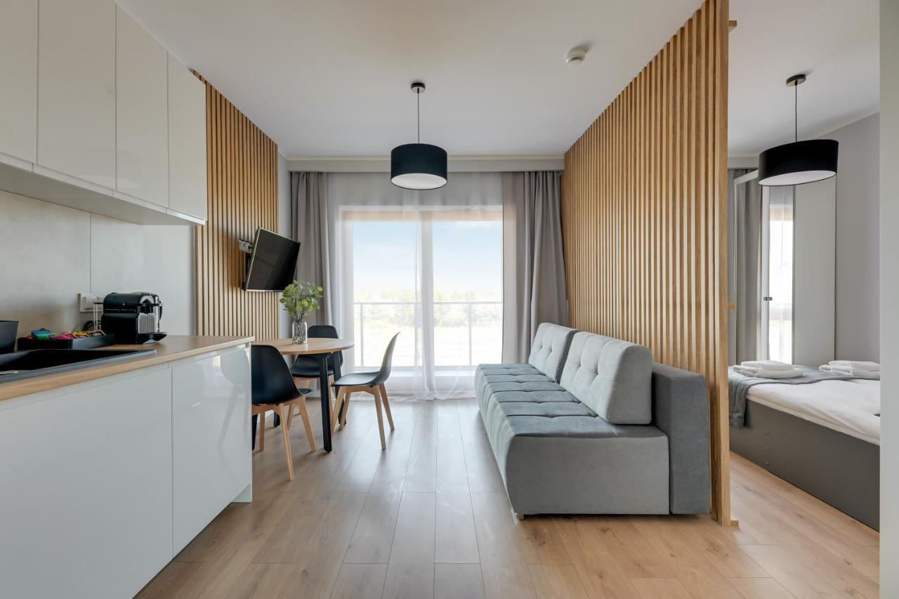 Nadmotlawie Riverside - Parking, Sauna & Gym By Downtown Apartments Gdańsk Exteriör bild