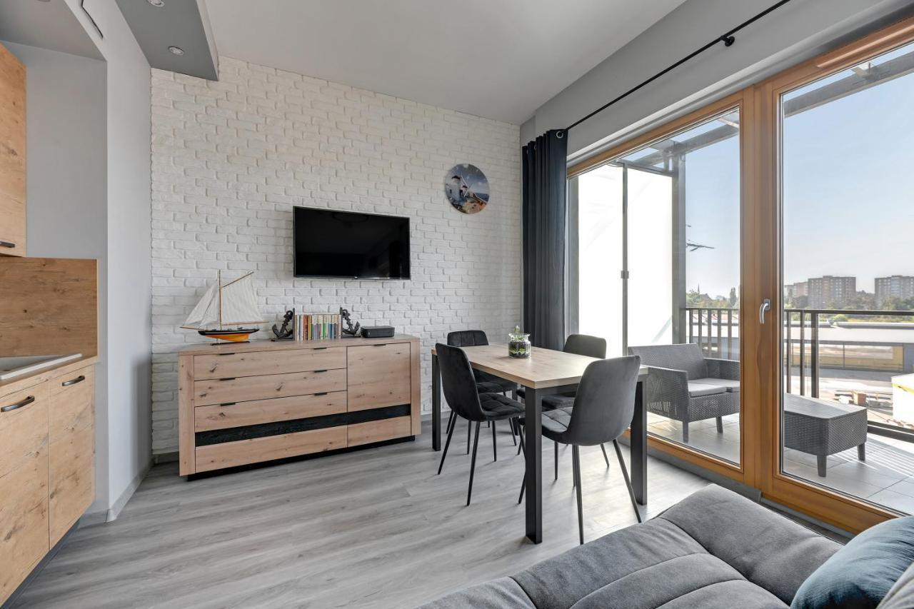Nadmotlawie Riverside - Parking, Sauna & Gym By Downtown Apartments Gdańsk Exteriör bild