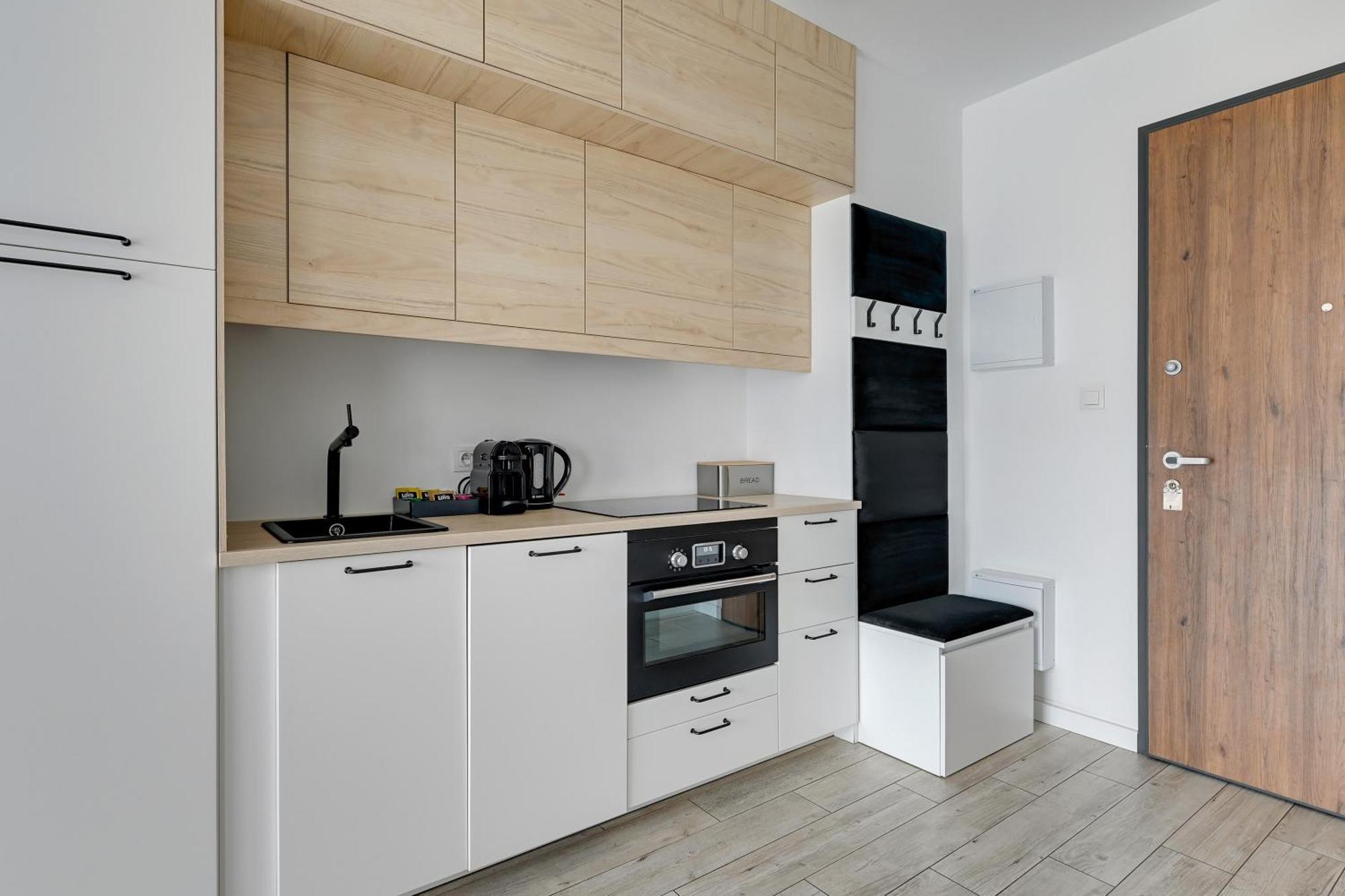 Nadmotlawie Riverside - Parking, Sauna & Gym By Downtown Apartments Gdańsk Rum bild